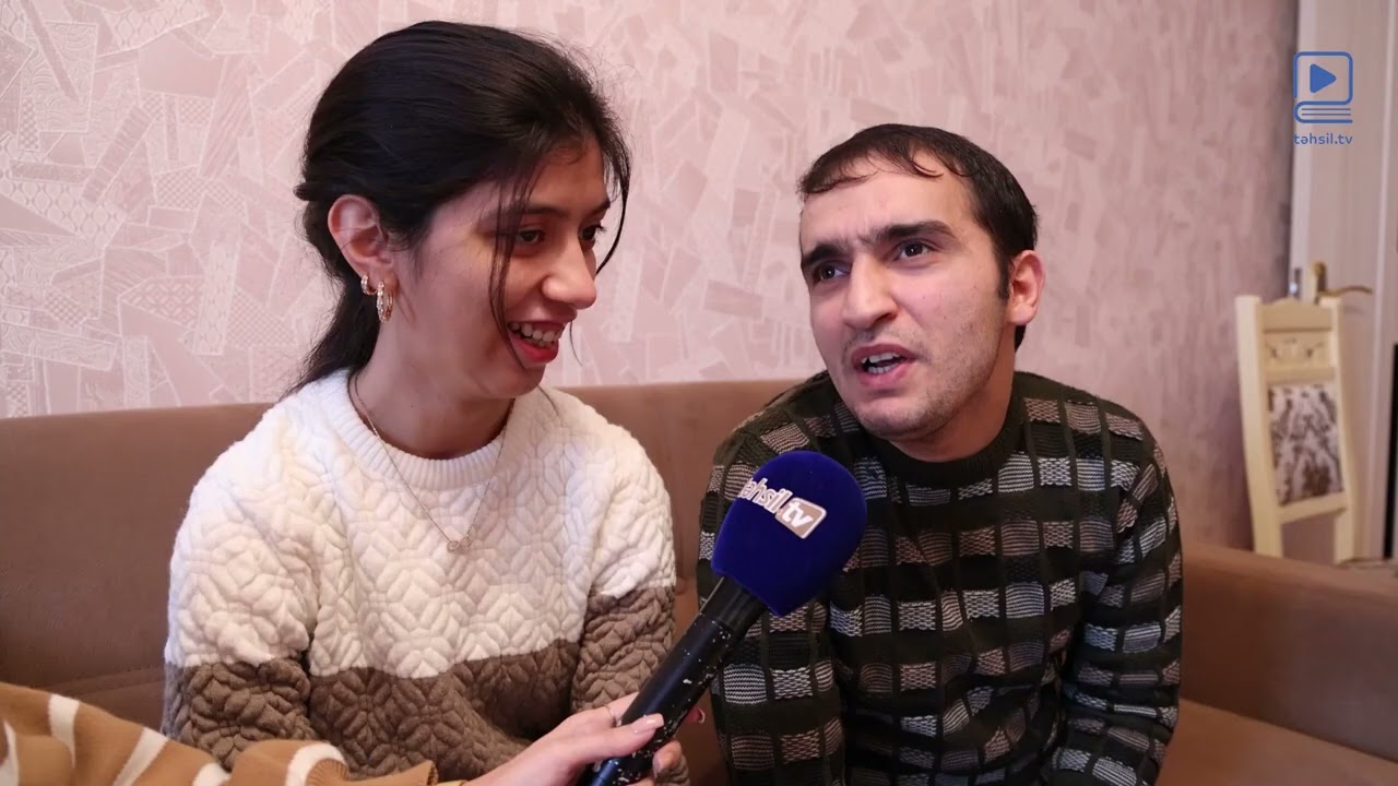 İnternat məktəbinin məzunları Nazpəri və Elman