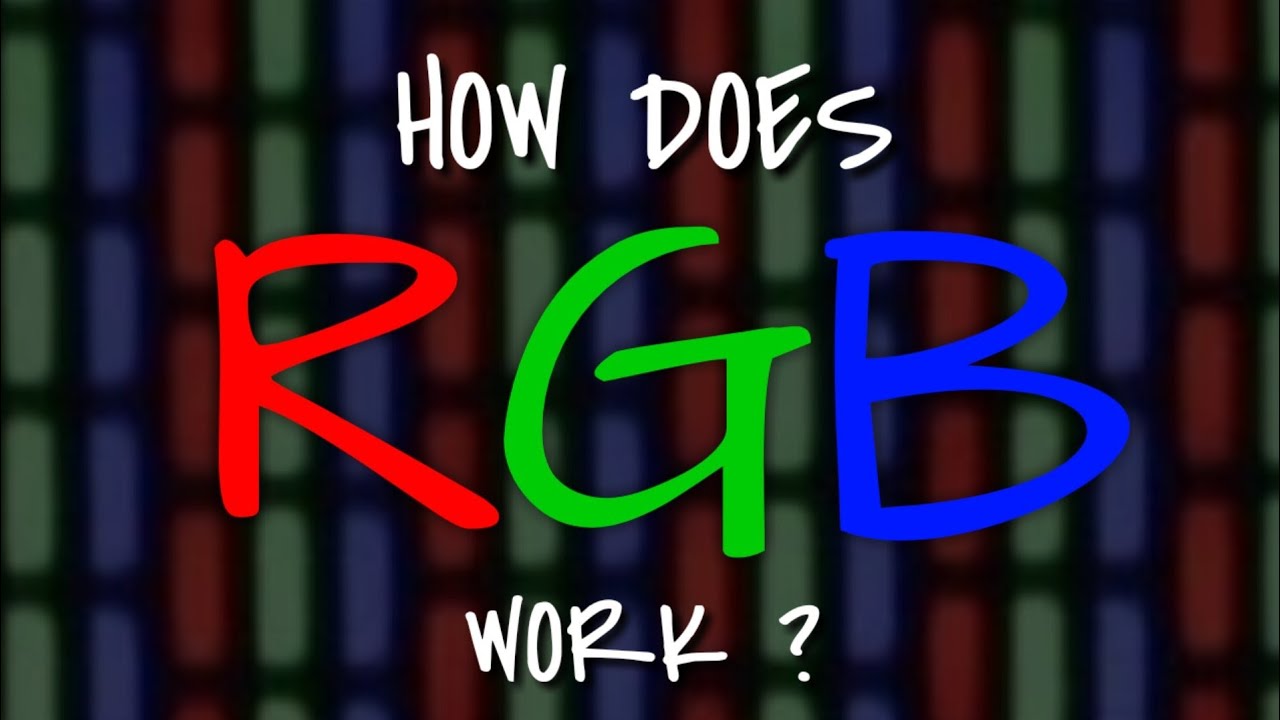 RGB | How does RGB work | RED, GREEN & BLUE || ASK ME SCIENCE