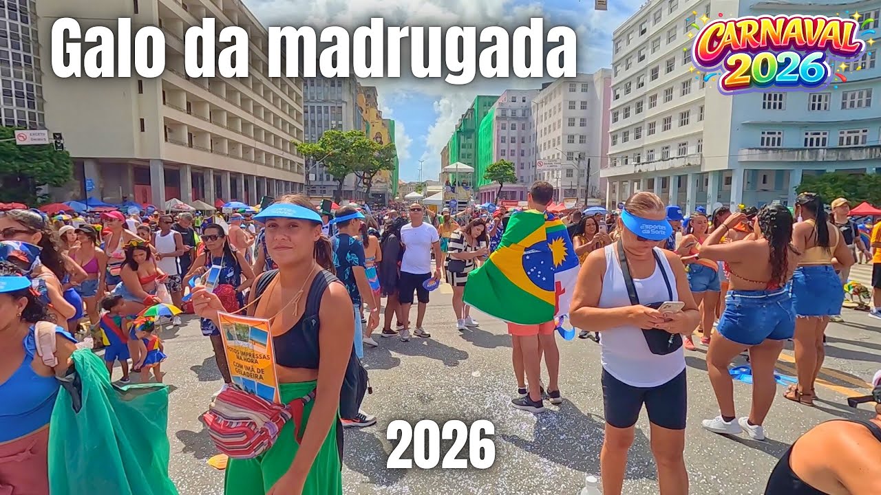 Galo da madrugada recife 2026￼ PE