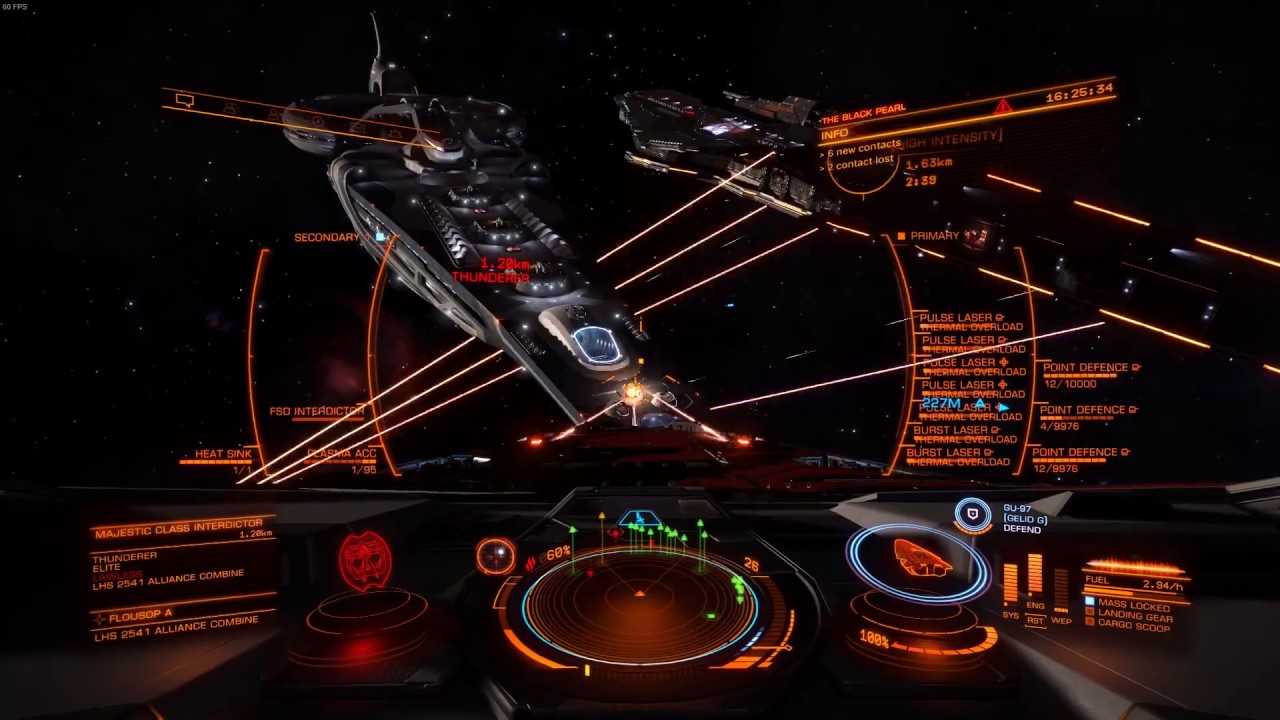 Elite Dangerous Capital Ship Battle