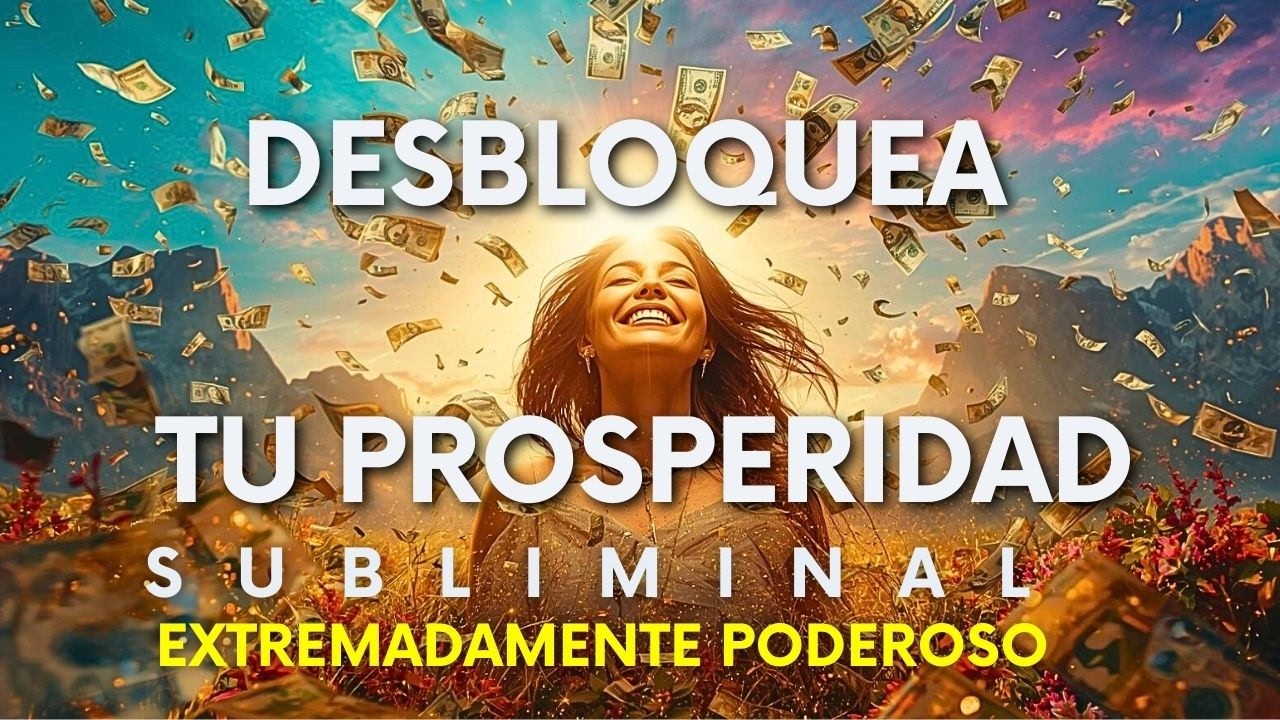 💰Desbloquea tu Prosperidad │ Poderoso SUBLIMINAL para ATRAER DINERO