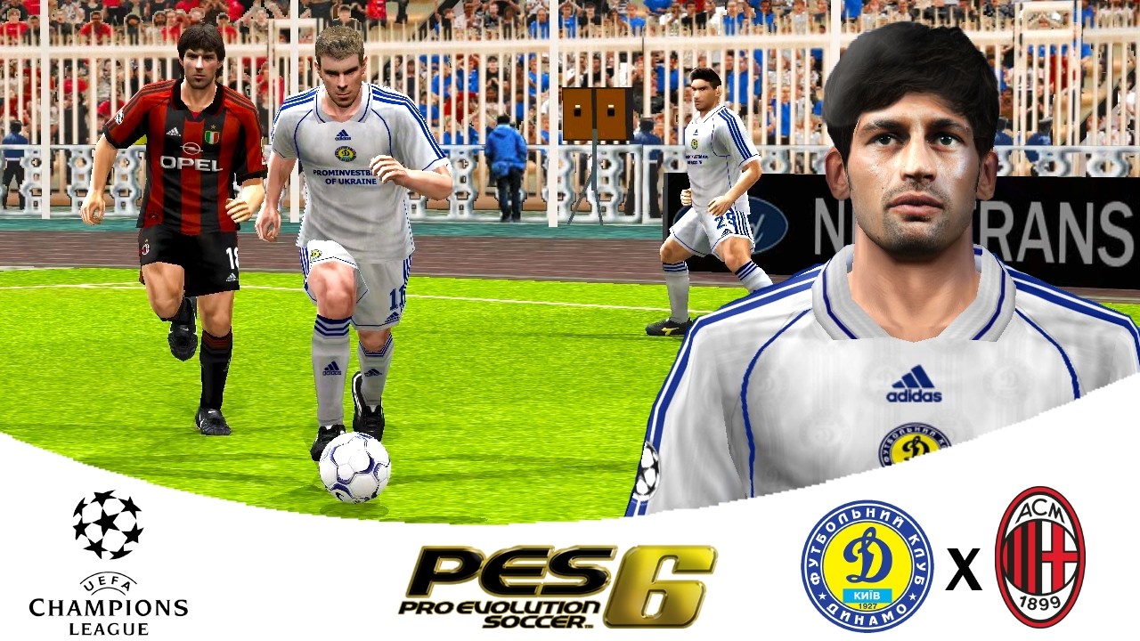 🏆⚽️🎮 DYNAMO KYIV X MILAN - SEMI-FINAL CHAMPIONS LEAGUE 1999-2000 - PRO EVOLUTION SOCCER 6