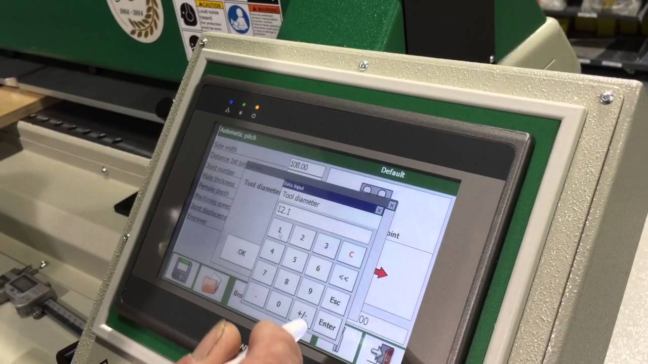 Omec F11TS CNC TOUCH SCREEN - Imported by Macoser