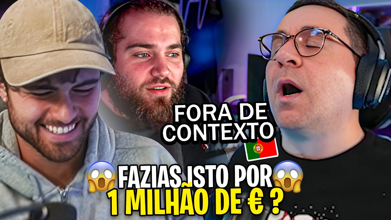 WINDOH REAGE AOS CLIPS QUE NAO DEVIA VER DE STREAMERS PORTUGUESES!
