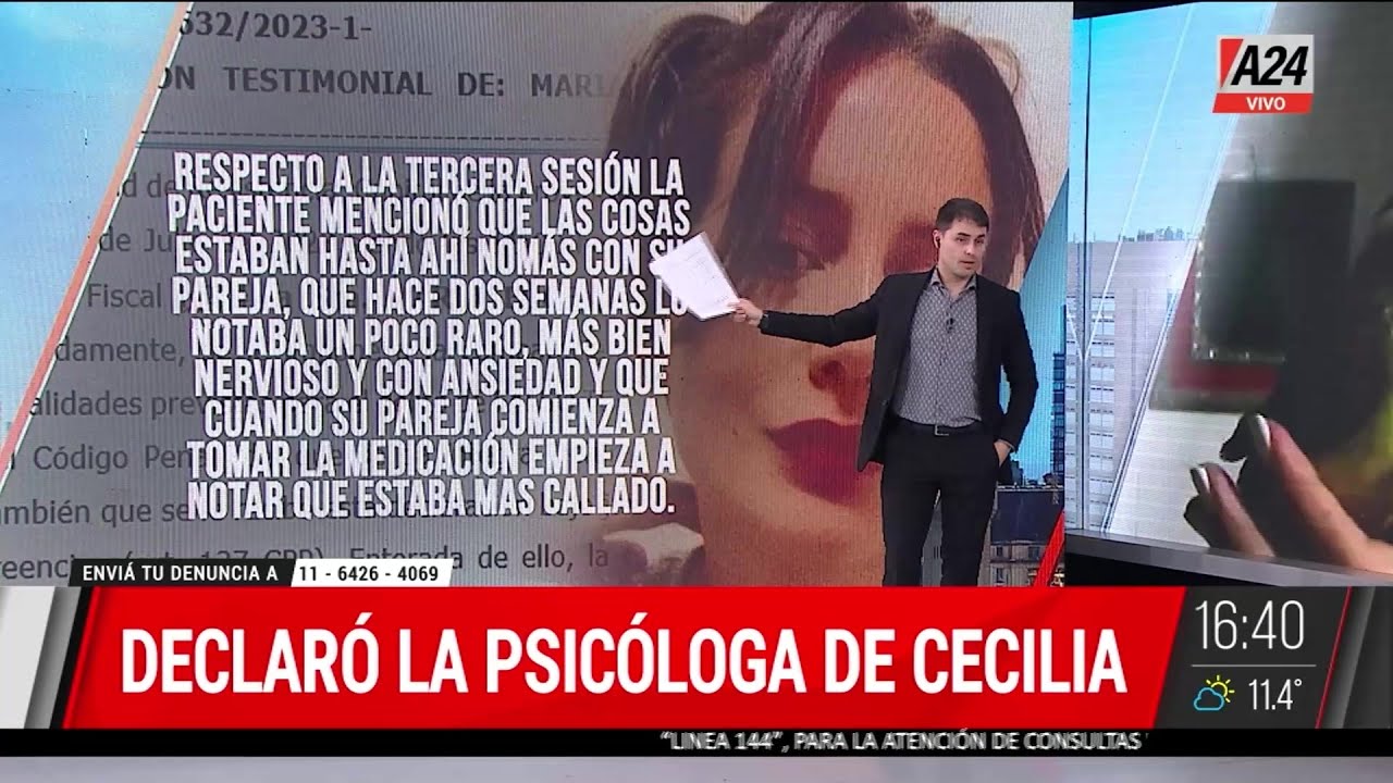 🔴 EXCLUSIVO | La declaración de la PSICÓLOGA de CECILIA STRZYZOWSKI