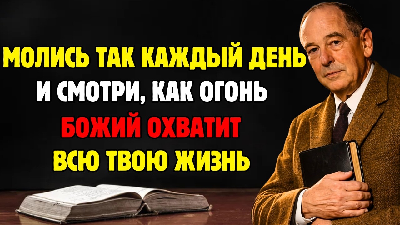 Молитесь так каждый день, просыпаясь, и увидите, как огонь Божий охватит вашу жизнь | К.С. Льюис