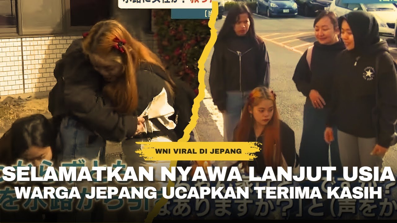 SELAMATKAN NYAWA NENEK JEPANG, 5 ORANG INDONESIA DAPAT PUJIAN DARI POLISI MEDIA DAN WARGA LOKAL