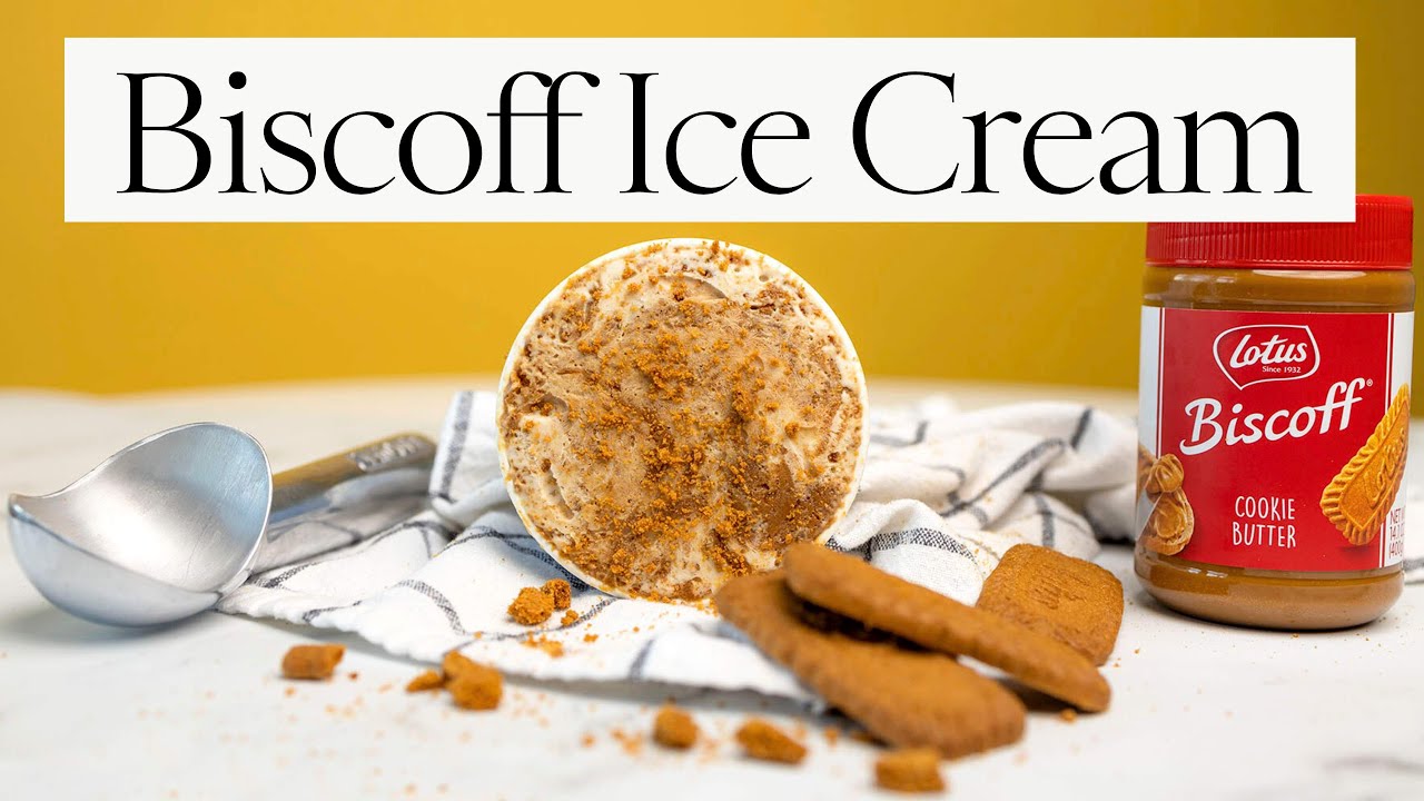 Biscoff Ice Cream Recipe