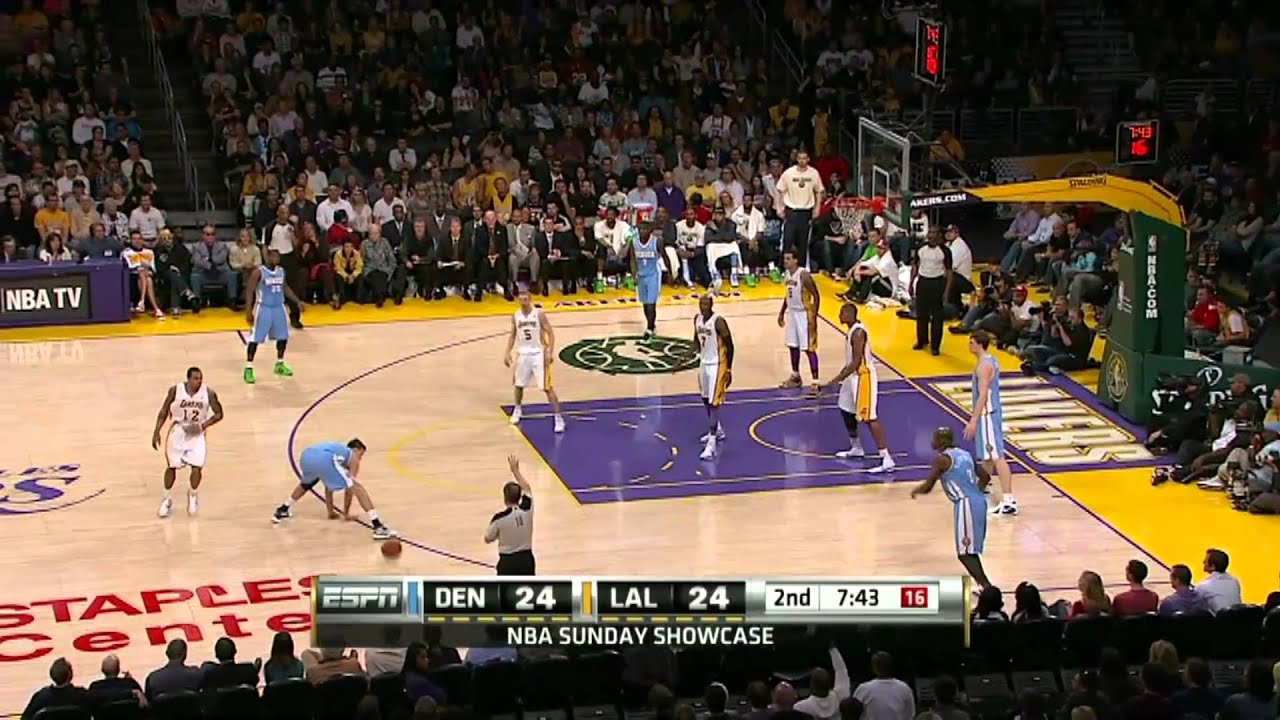 Danilo Gallinari @ Los Angeles Lakers / Apr. 3rd, 2011