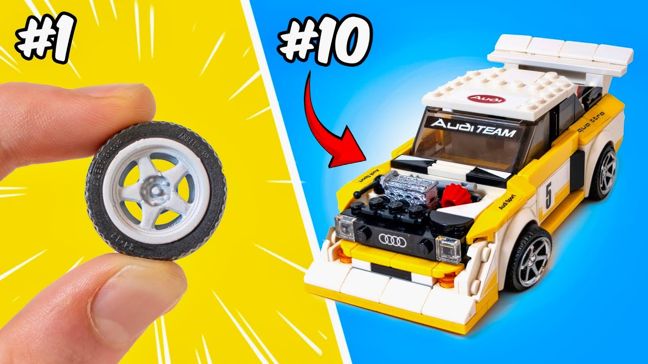 CRAZY Custom LEGO Car Upgrades…
