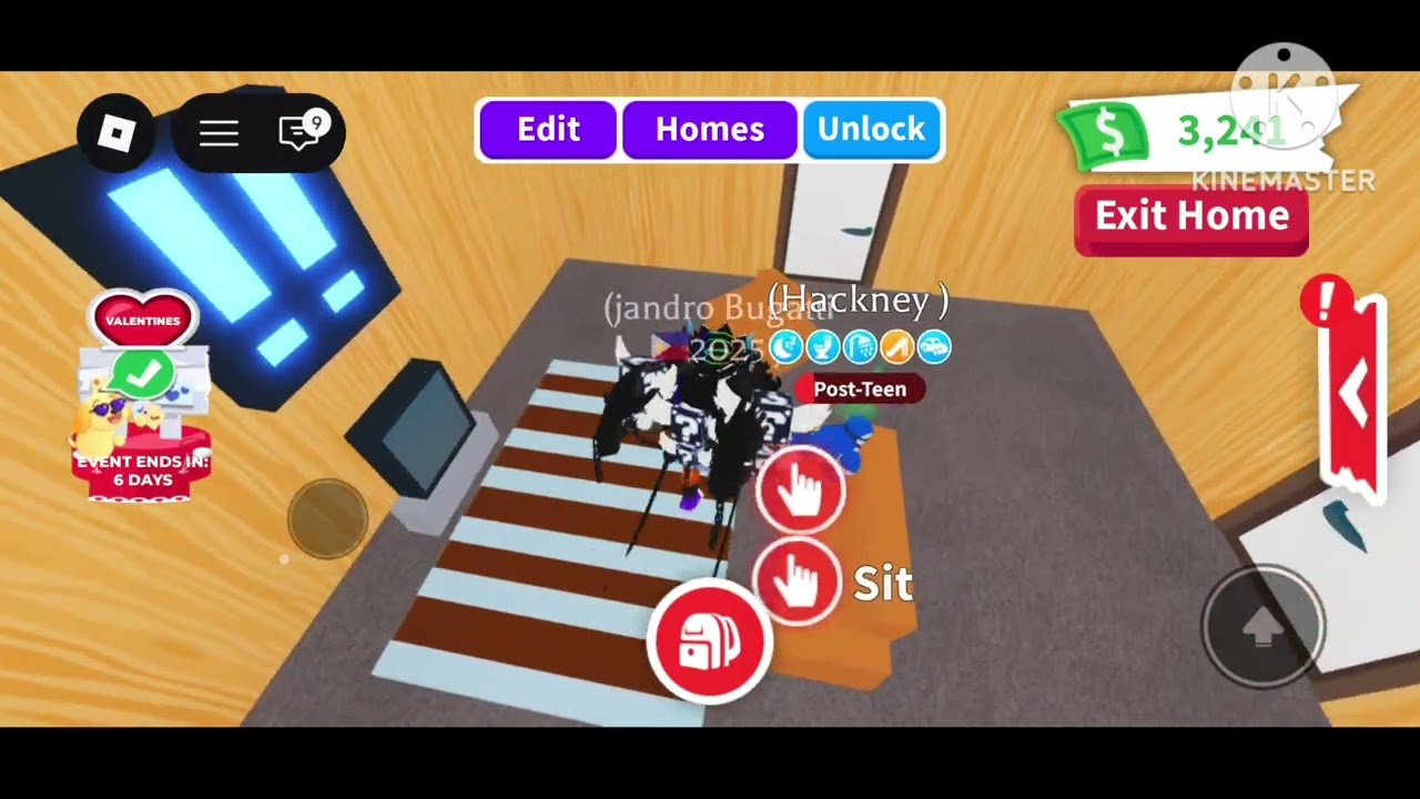 Adopt me. .. Roblox  games  jandroGamingvloy  vlog  1 February  14,2026