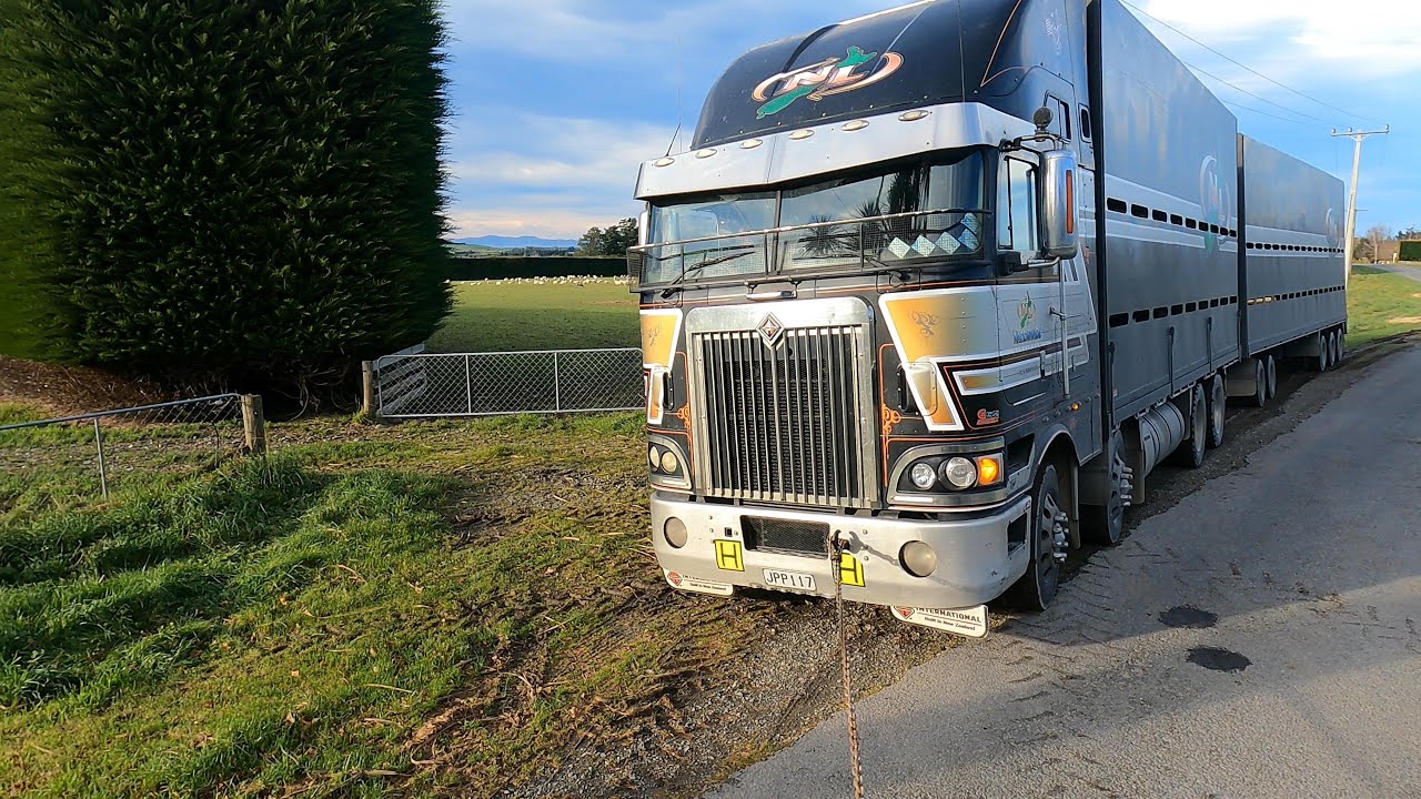 Stuck Truck, Selling Cows and pulling the rams in.