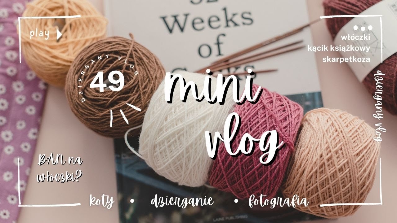 nowe na drutach🌟 cumulus, socks x2, dziewiarski tip i kącik książkowy | dziergany vlog #49