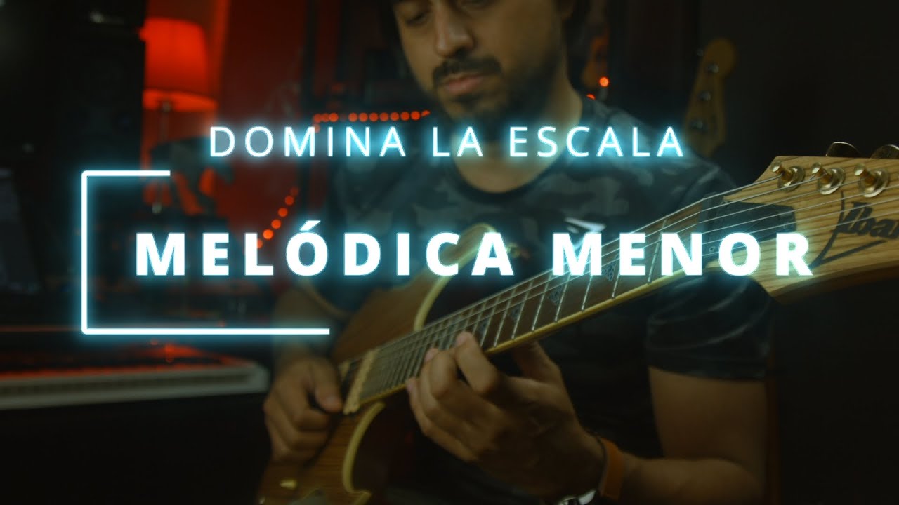 Domina la escala Melódica Menor: Visualización en todo el diapasón
