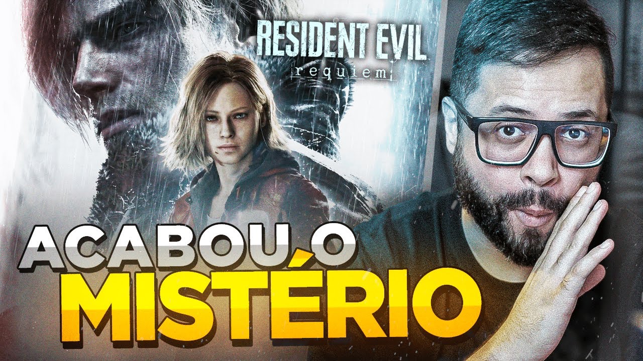 AGORA ACABOU: LEON OFICIALMENTE VAZADO EM RESIDENT EVIL REQUIEM