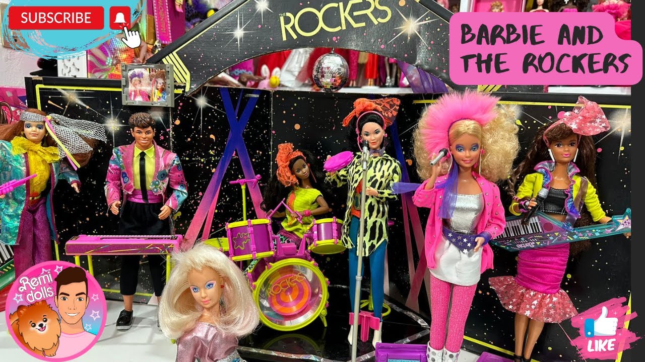 Barbie And The Rockers Play Set.