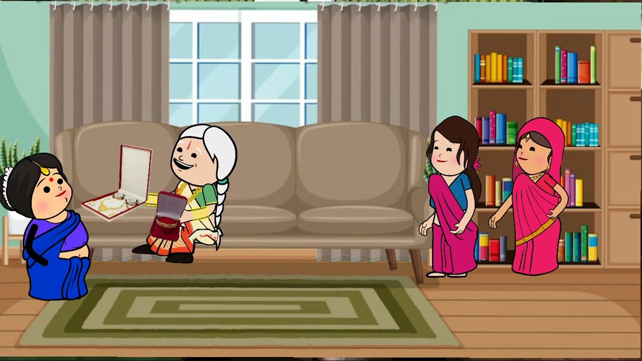 बहू की बेबसी ससुराल बना पराया घर episode_19🤪 मस्त अवधि कार्टून वीडियो #hindimoralstorystory #funny 