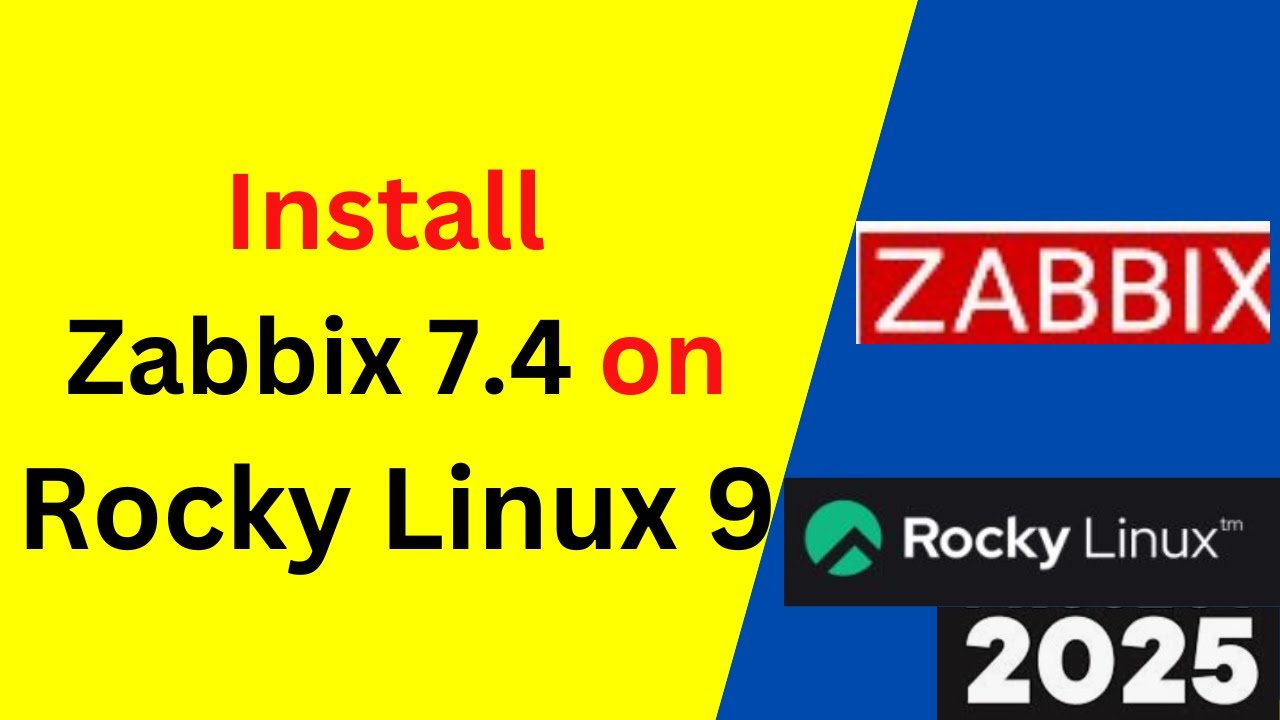 Install & Configure Zabbix 7.4 on Rocky Linux 9 with MySQL Database Complete Step by Step Guide