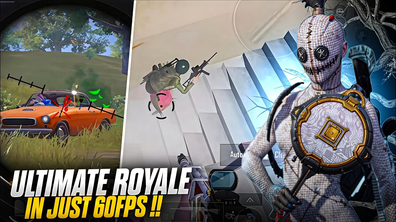 *Ultimate royal solo 🆚 squad 🔱 final wall of 60 FPS player
