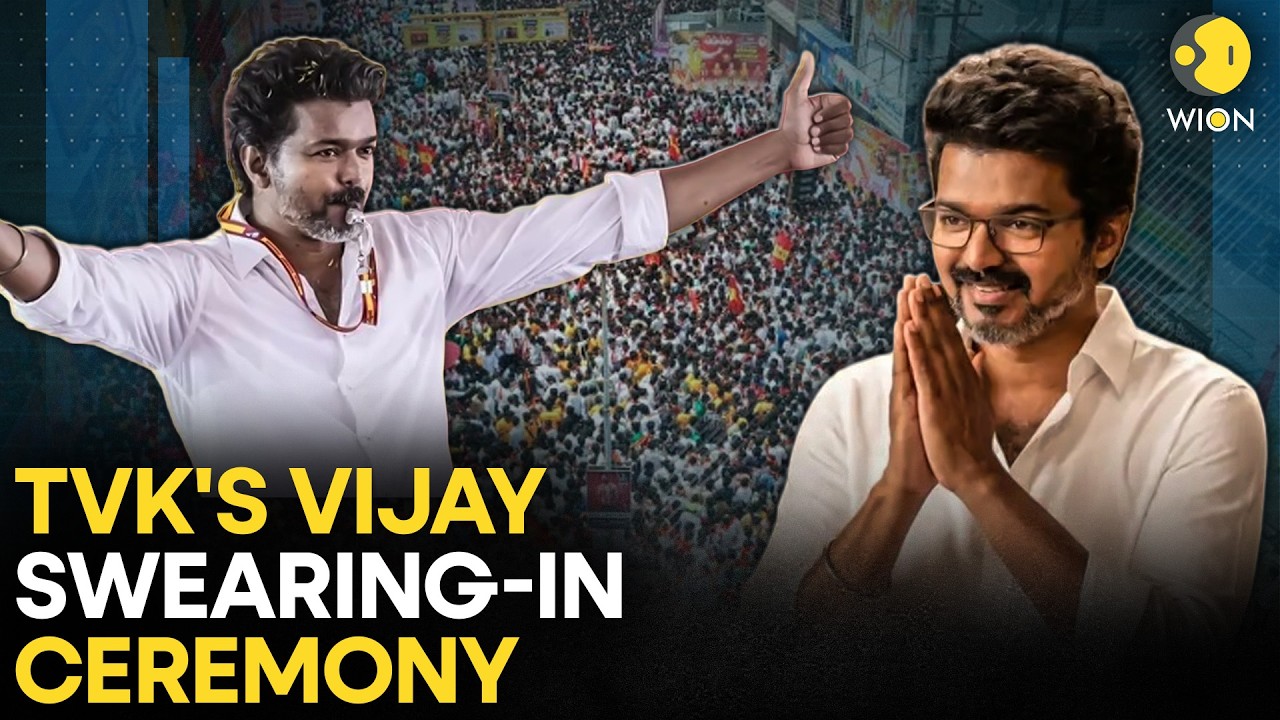 Tamil Nadu CM Oath Ceremony LIVE: TVK's Vijay Takes Oath As Tamil Nadu's Chief Minister | WION