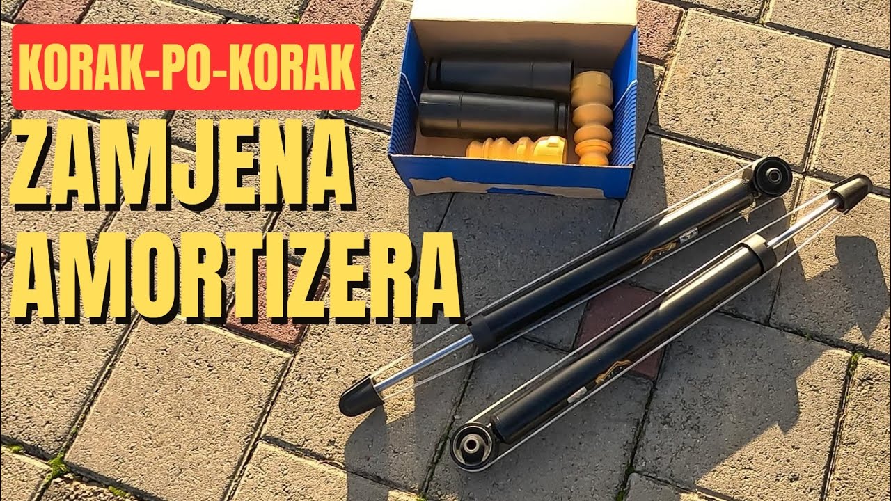 Zamjena Amortizera - kako poboljšati ležanje automobila u 10 koraka