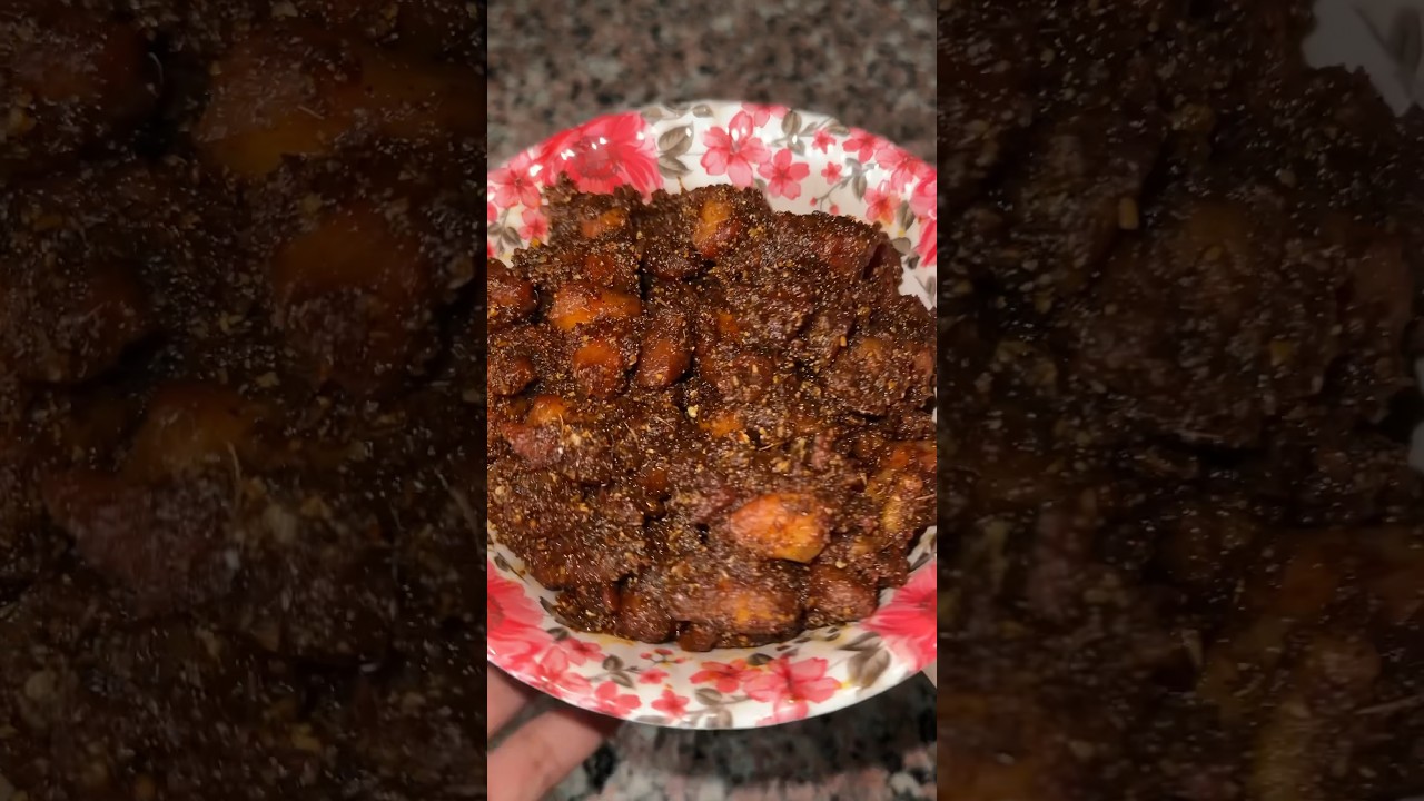 Masu ko achar (chicken pickle) #shorts #youtubeshorts #recipe