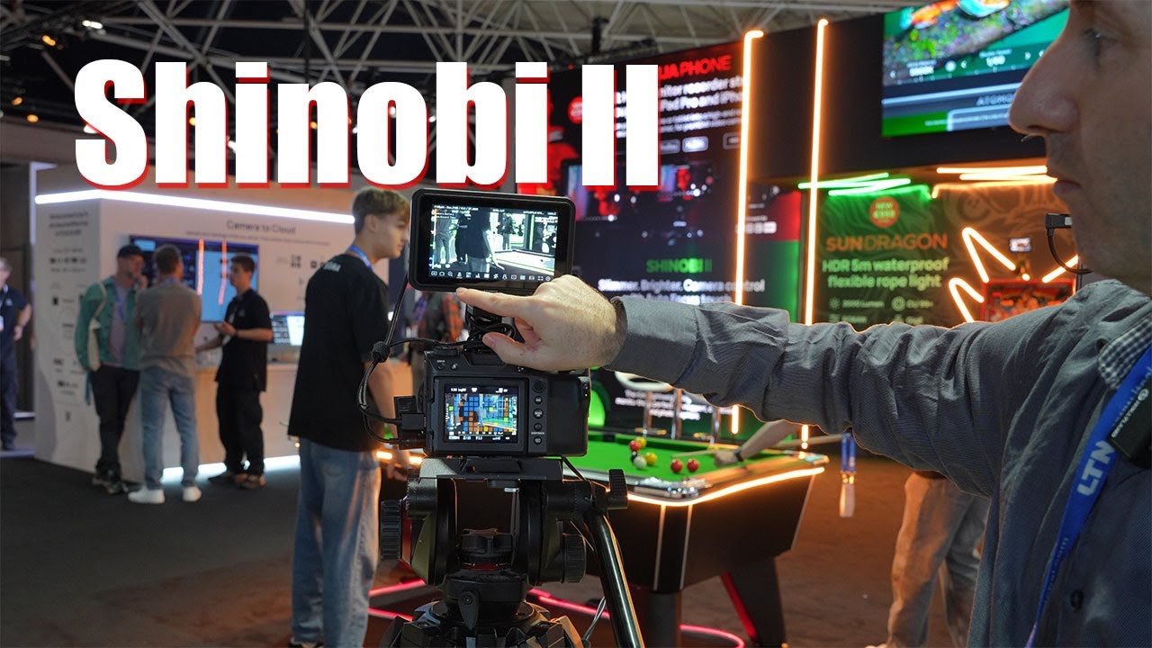Atomos Shinobi II Hands On (IBC 2024)