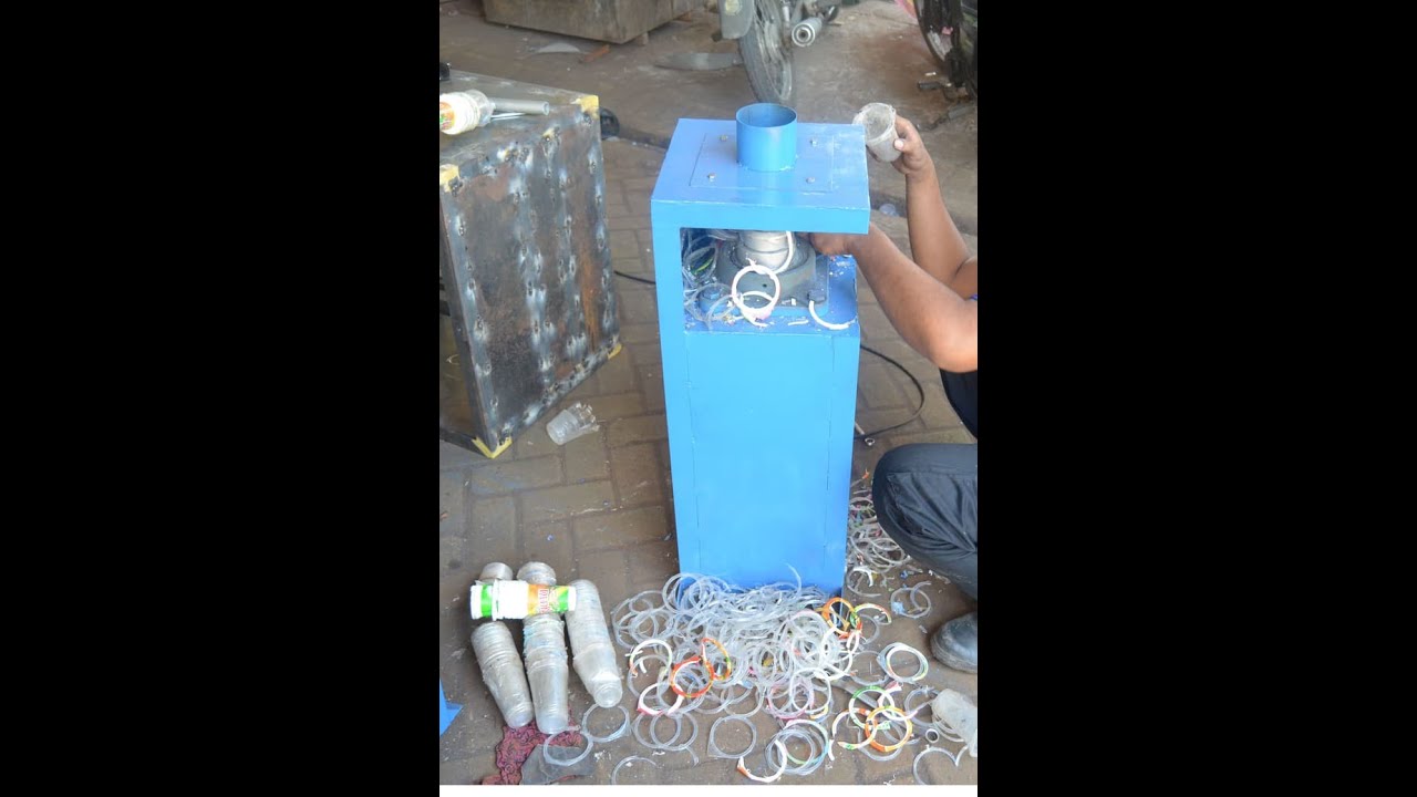 Mesin potong ring / leher gelas plastik PP - CIPTA MESIN