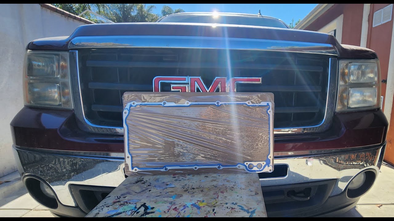 GMC Sierra/Chevy Silverado 6.0 4WD - Oil Pan Gasket Replacement