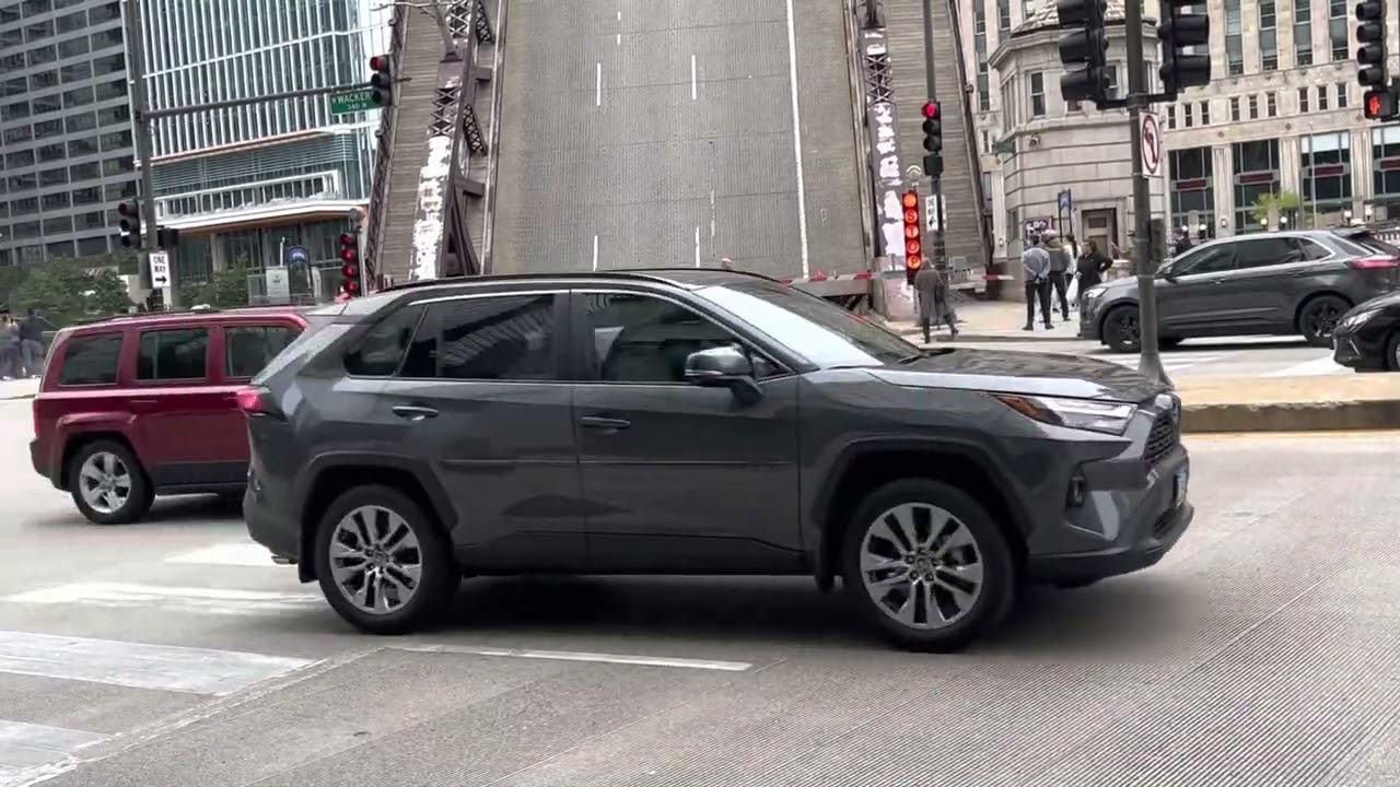 (New WRRS Motor Bell) Franklin St. Drawbridge in Chicago IL
