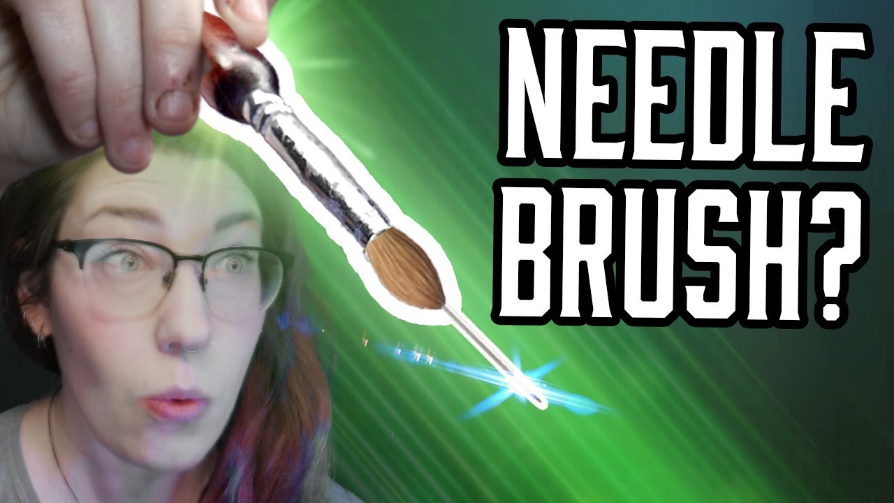 This Needle Brush Fixes a HUGE Miniature Painting Problem