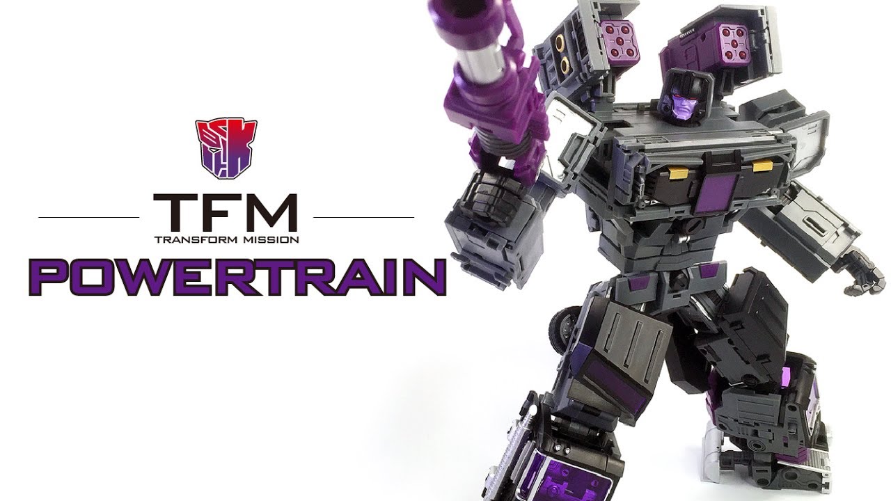 KL變形金剛玩具分享186 第三方 TFM M03 汽車合體／飛天虎 汽車大師 Transform Mission Powertrain aka Motormaster