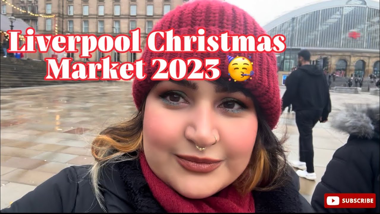 Exploring Liverpool Christmas Market 2023 and trying out some food! A walkthrough