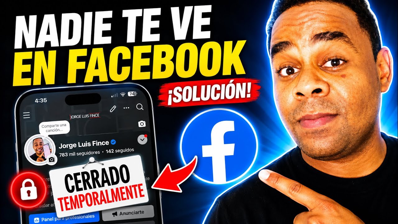 Cómo DESAPARECER tu Facebook por un TIEMPO 