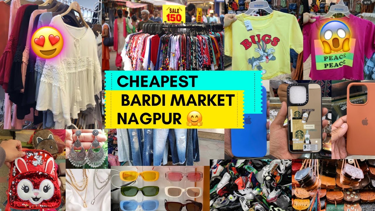 Bardi Market Vlog || Cheapest Market Nagpur Bardi || sab kuch itna sasta ❤️😱