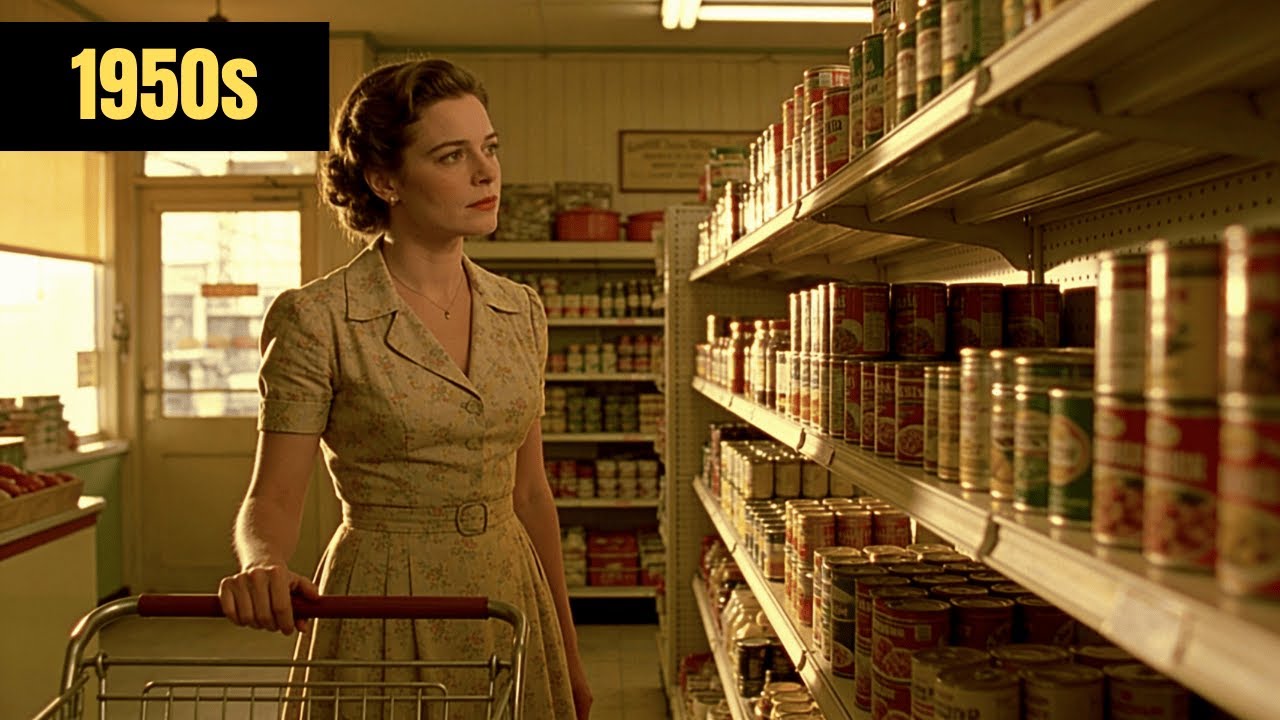 How Grocery Shopping Worked in the 1950s When Choices Were Limited on Purpose