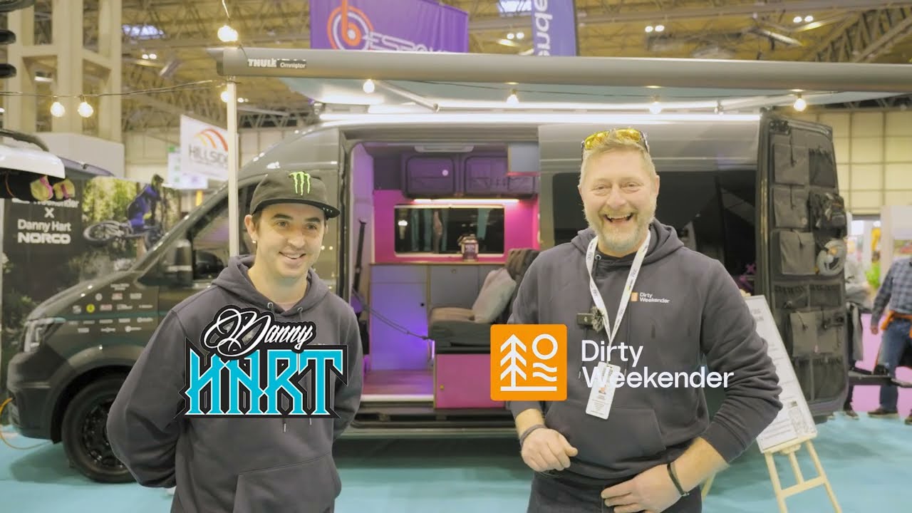 Dirty Weekender Build the Perfect MTB Campervan for World Champion, Danny Hart!