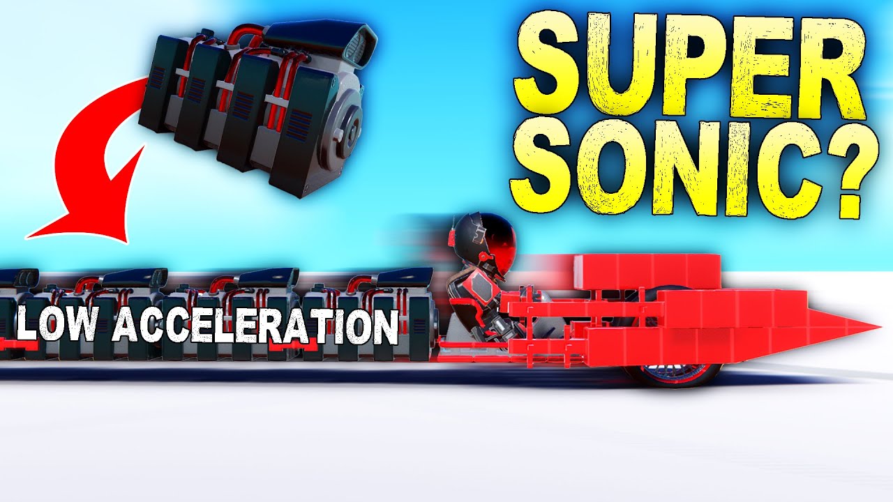 This Engine Accelerates Slowly, But Can It Still Break The Sound Barrier?