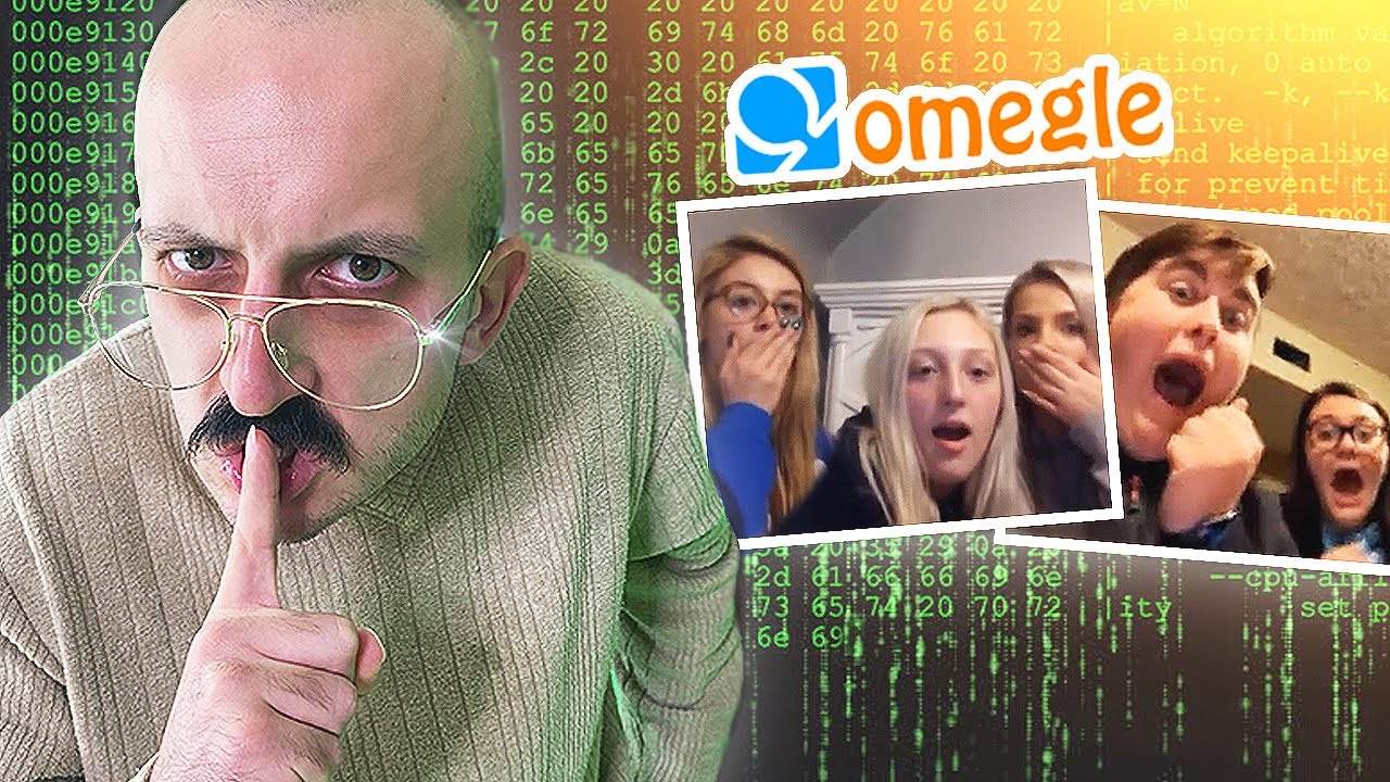 Взлом звонков через OMEGLE (смешные реакции) Часть №12