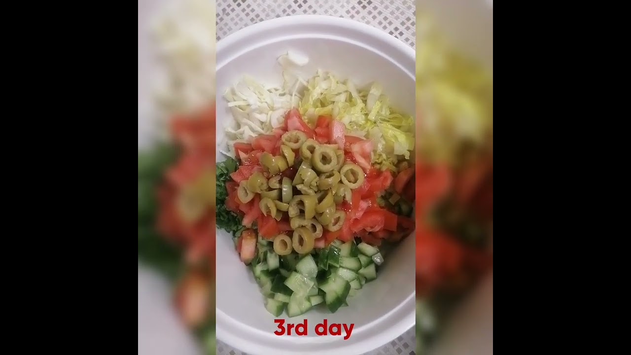 KUWAIT :Veggie salad /Salata 