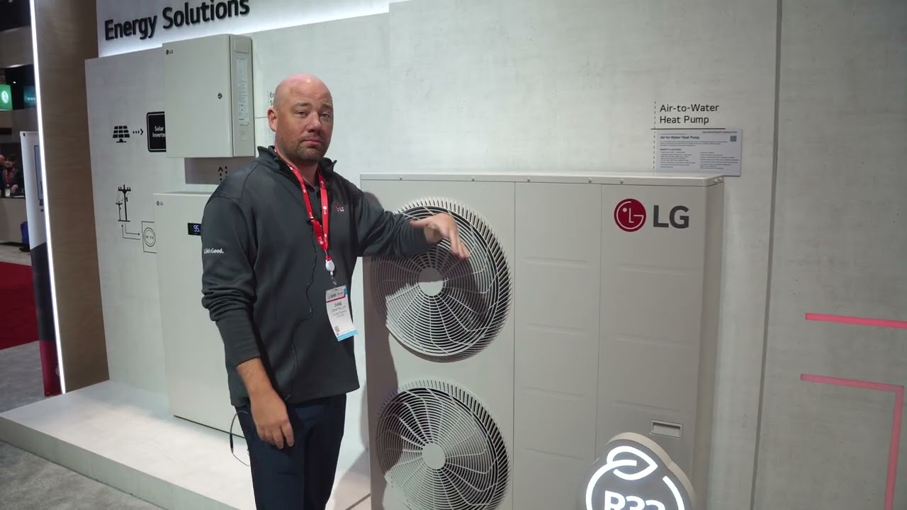 LG Electronics - Air-to-Water Heat Pump - AHR Expo 2024