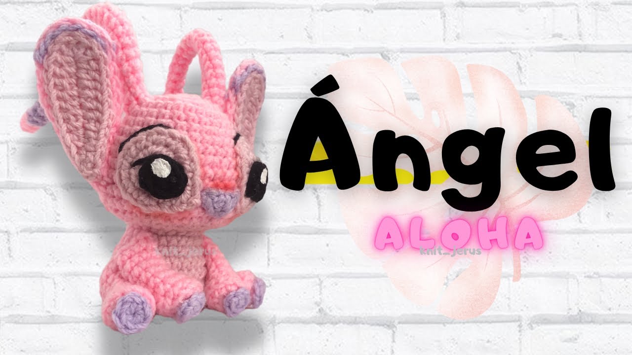 Amigurumi Ángel de Stitch | 11cm
