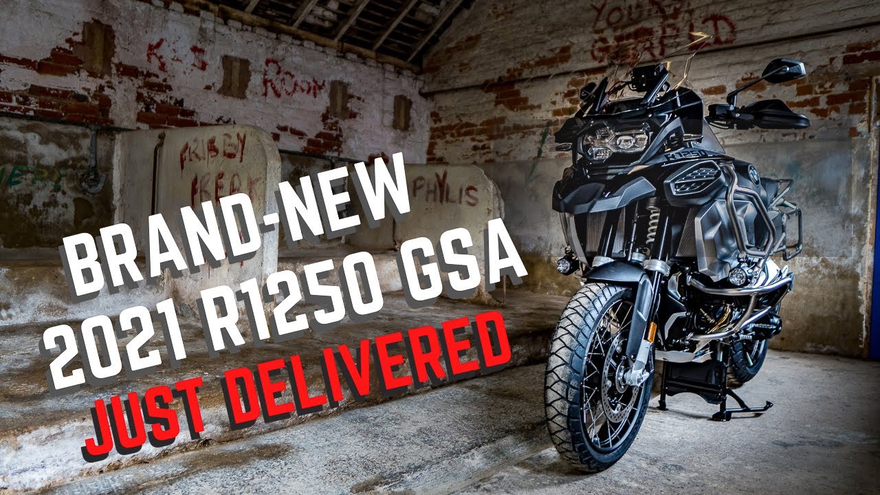 Brand-New 2021 R1250 GSA Triple Black Just Delivered.