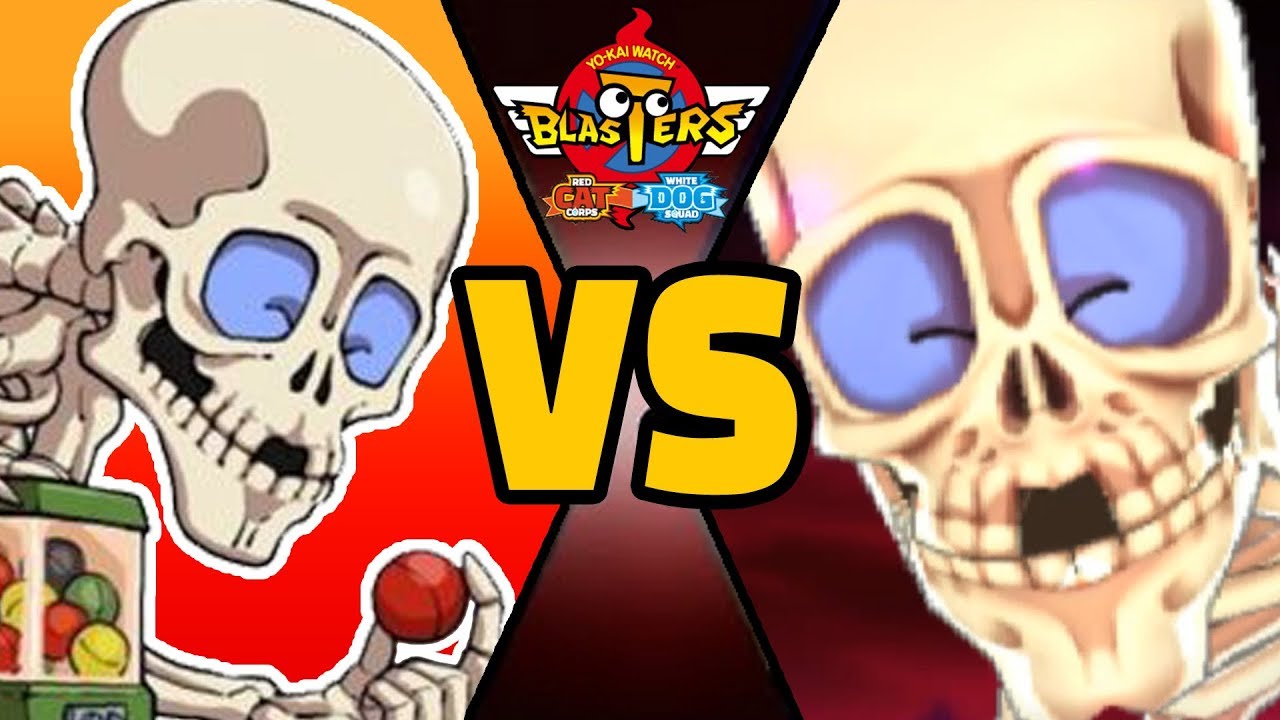 4 БЕССТРАШНЫХ КОСТИ против ВСЕХ УЛЬТРА-БОССОВ в Yo-kai Watch Blasters (тематическая команда)