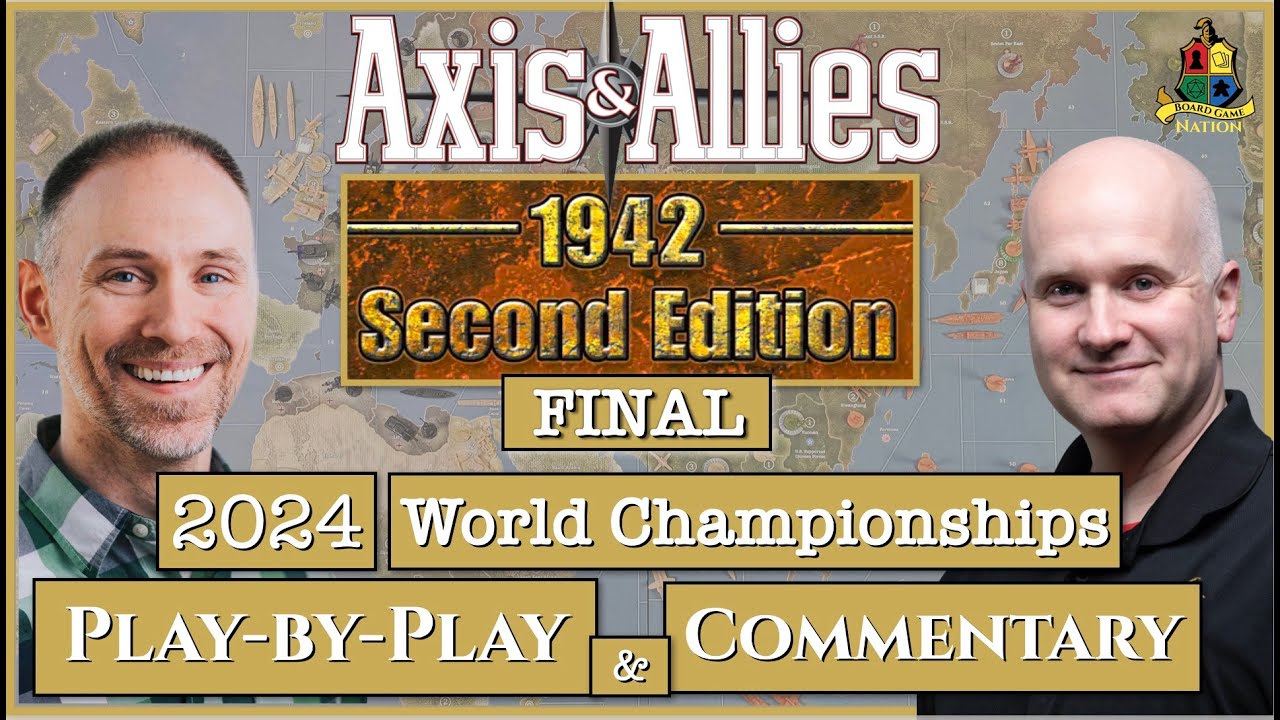 Axis & Allies - 2024 World Championships - 1942 Second Edition Final