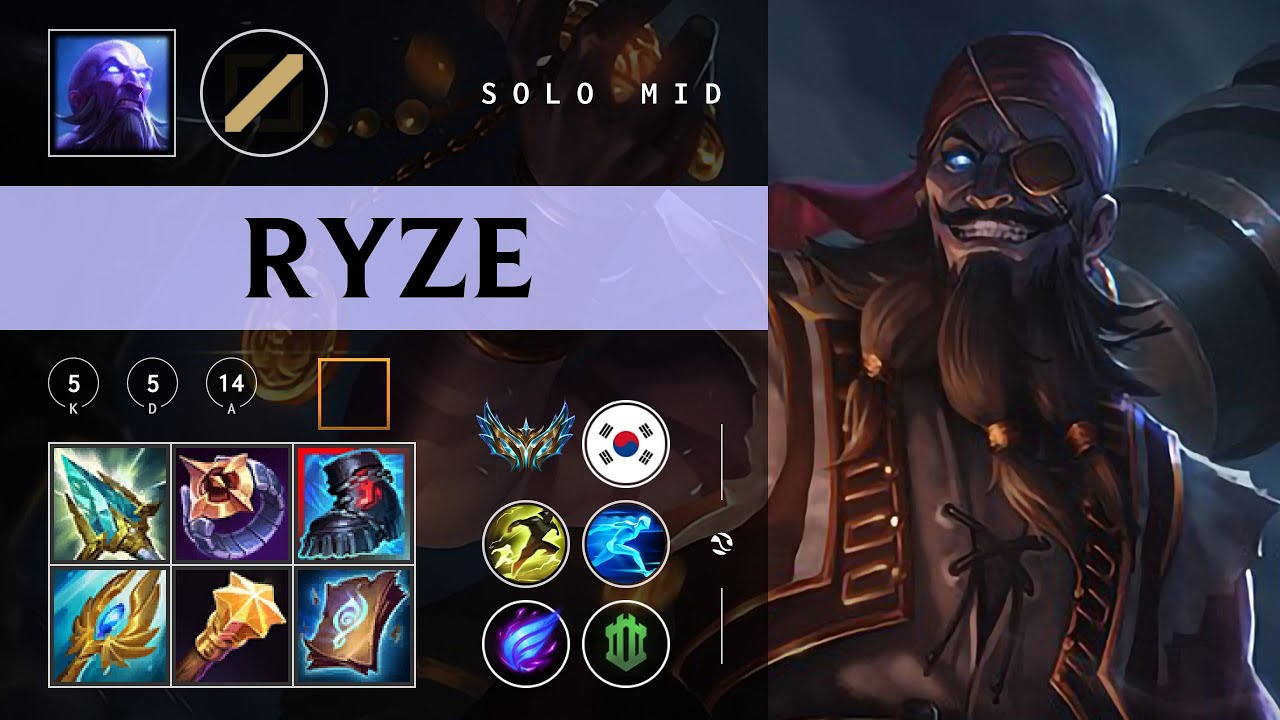 Ryze Mid vs Cassiopeia - KR Challenger Patch 26.03