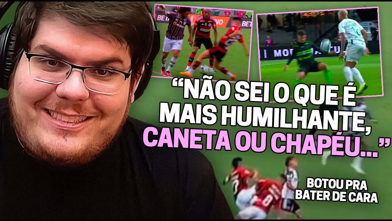 CASIMIRO REAGE: TOP DRIBLES HUMILHANTES DO BRASILEIRÃO 2023 | Cortes do Casimito