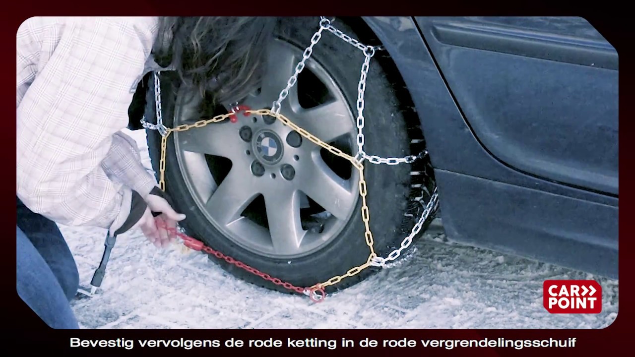 Carpoint - Sneeuwkettingen - Hoe bevestig je sneeuwkettingen