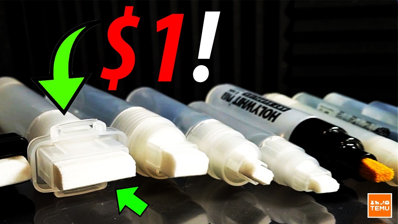 Tagging Graffiti with Every Cheap Temu Graffiti Marker on the WHOLE Site! (Did NOT Expect This)