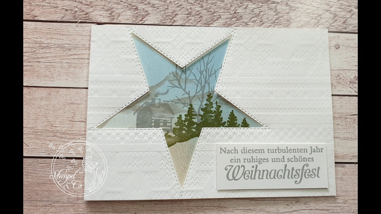 Stampin´Up Weihnachtskarte